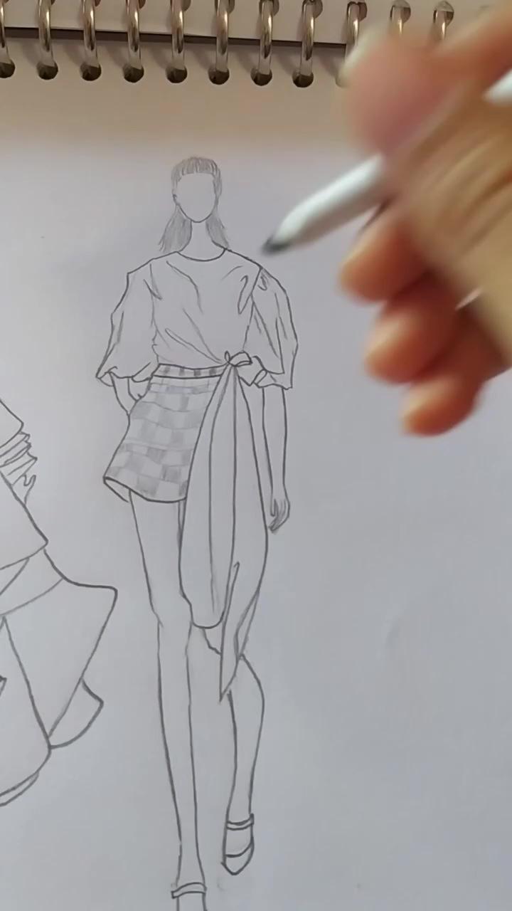 Fashion illustration,,redraw 644a by dreamvereality | o^0tutorial face, body and clothes^0o