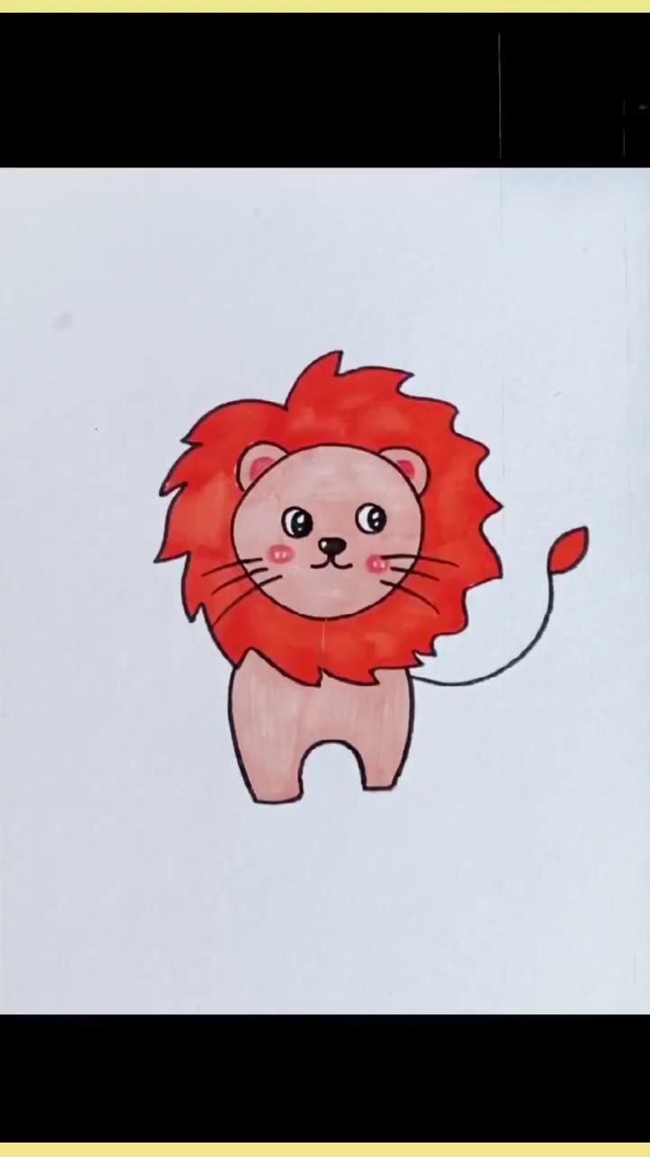 How to draw a lion : a step by step guide with instructions | how to draw a vegetables step-by-step guide for beginners
