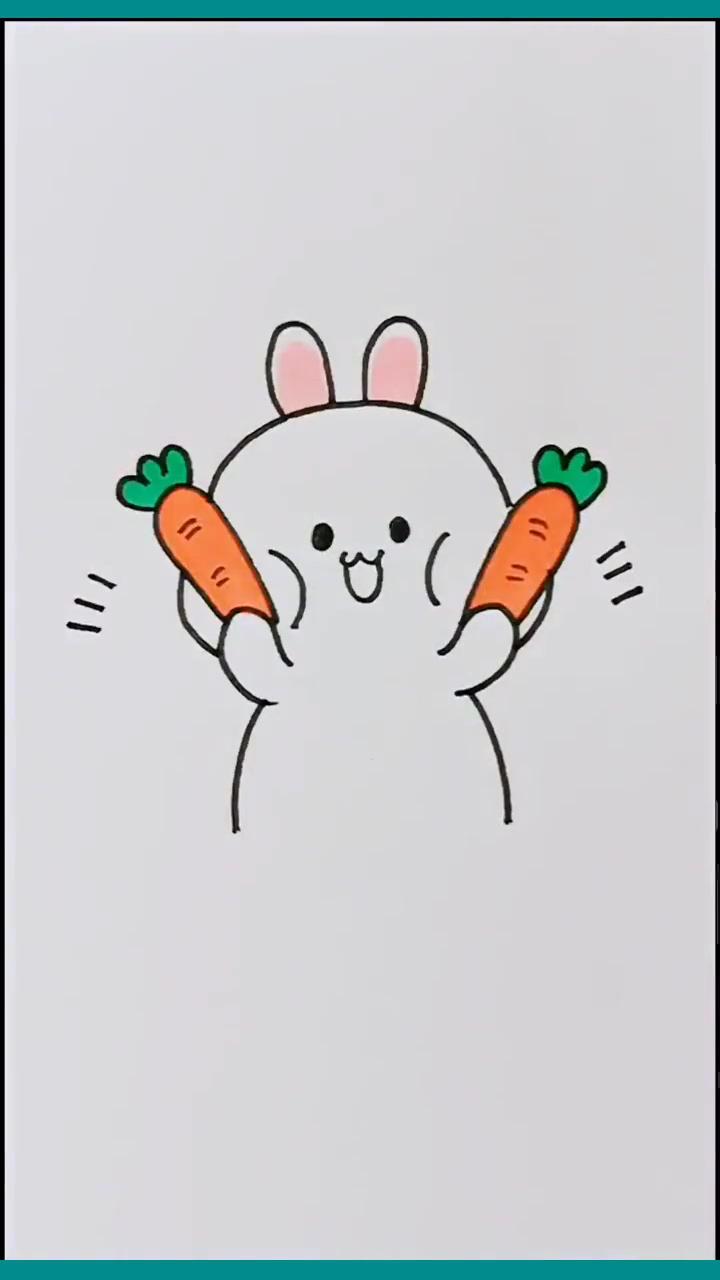 How to draw a rabbit - really easy drawing tutorial; how to draw doraemon - step by step easy drawing guides