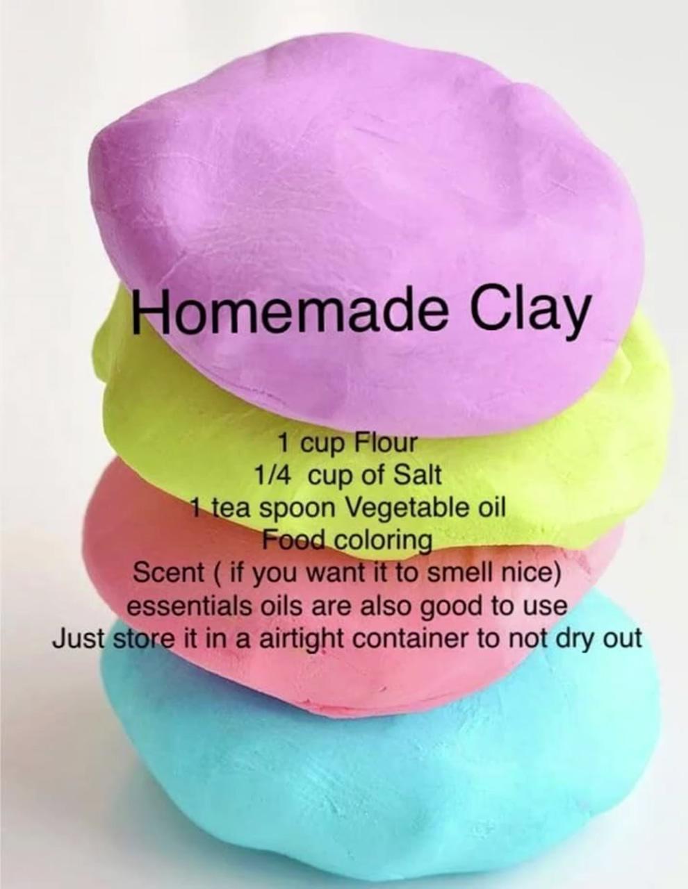 How to make homemade clay | fun crafts to do