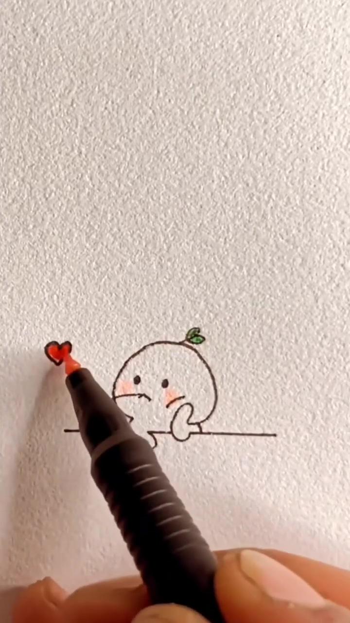Kawaii drawing in thought; fun and easy things to draw