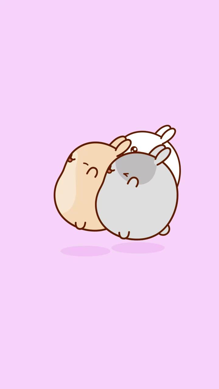 Molang - mio mao dance; cute doodles drawings