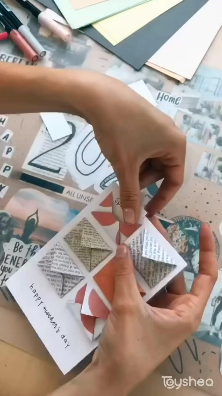 Sad it,s ok; paper craft diy projects