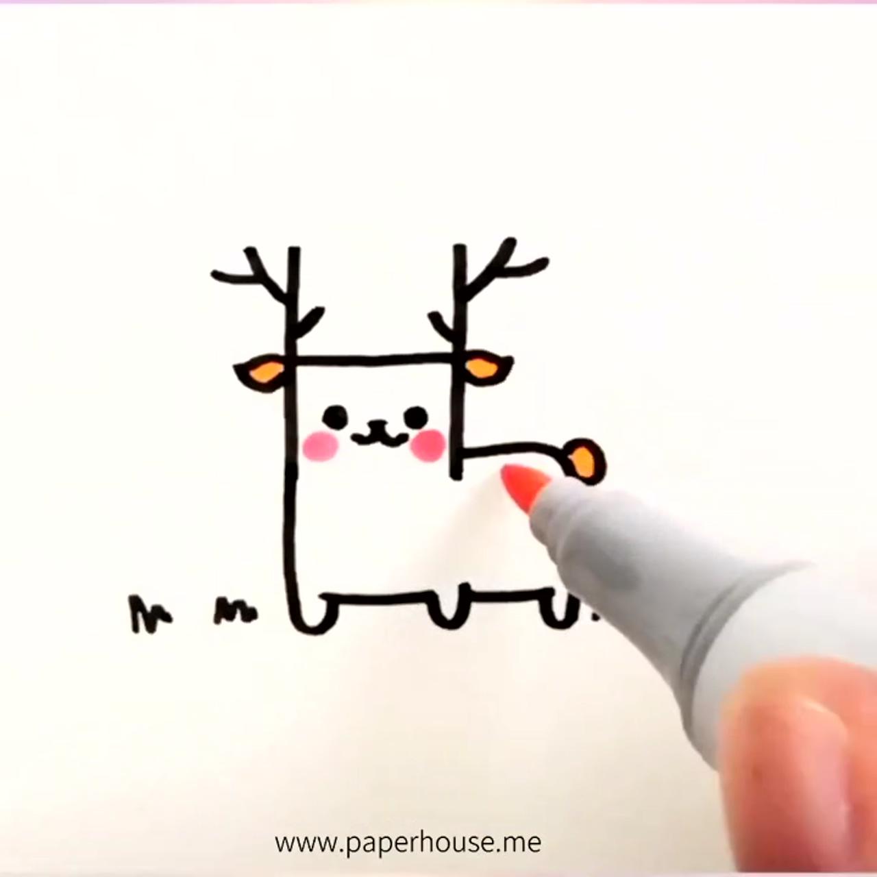 Simple doodles tutorial; cute doodles drawings