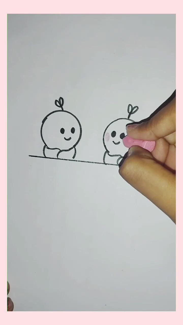 Very cute drawings | art drawings sketches simple