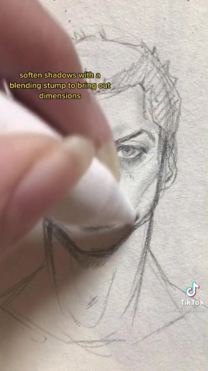 Art study; skin coloring tutorial cc:raiu_18 on insta