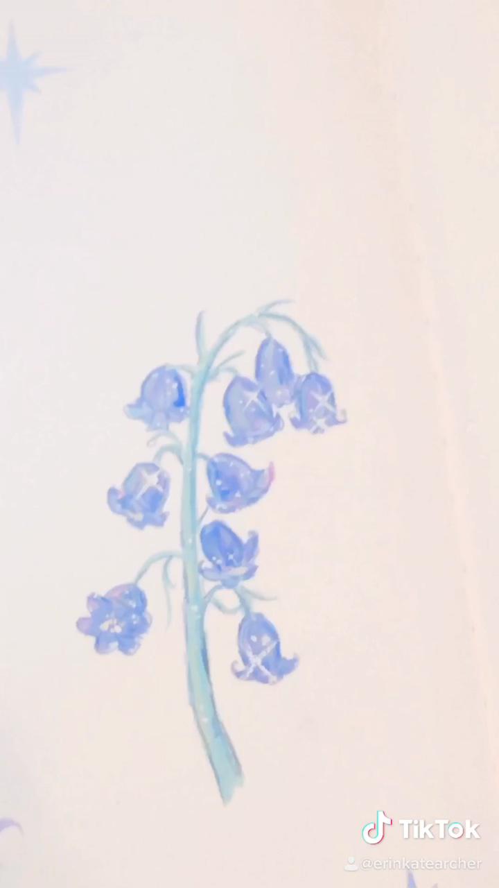 Bluebell illustration | painting art projects