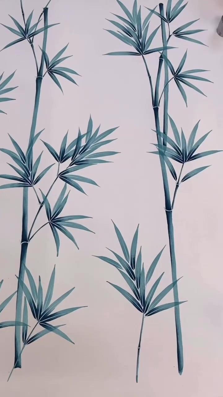 Botanical watercolour plant painting chinoiserie style | learn watercolor painting