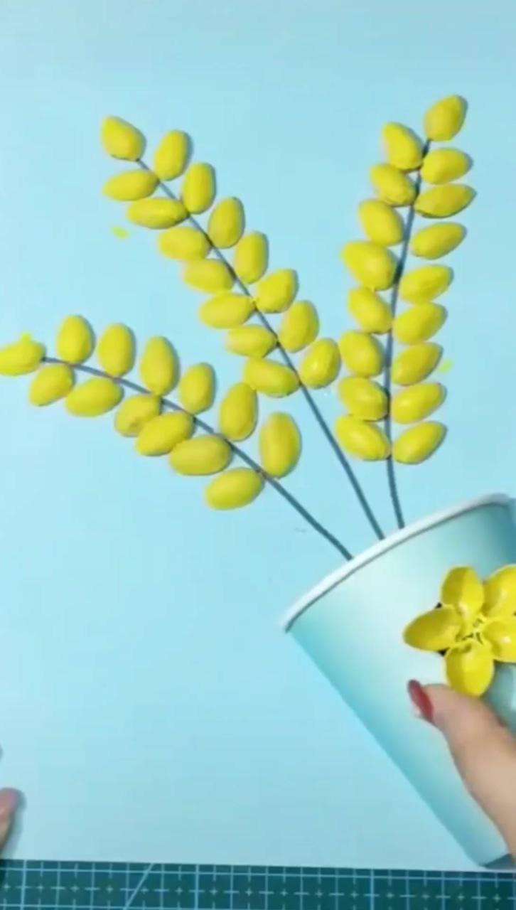 Don't throw pistachio shells; diy crafts paper flowers