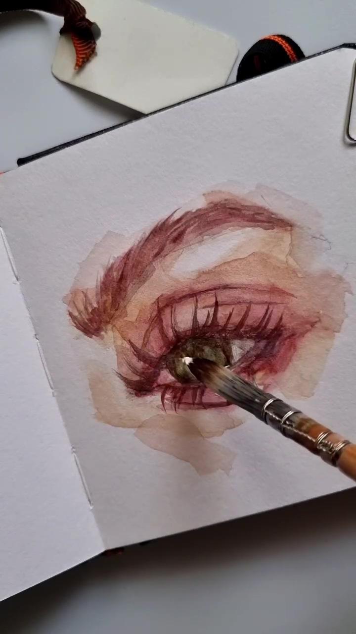 Eye study | painting realistic portraits