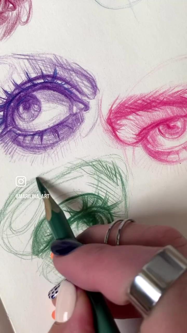 Eyes drawing #art #eyes #drawing; goo #art #fyp