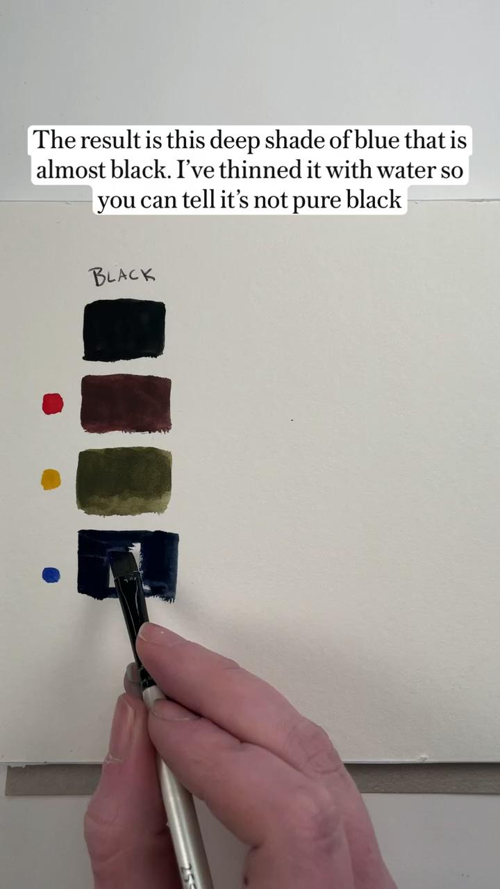 How to darken colors without black, color mixing tips and advice for artists; eye oil painting