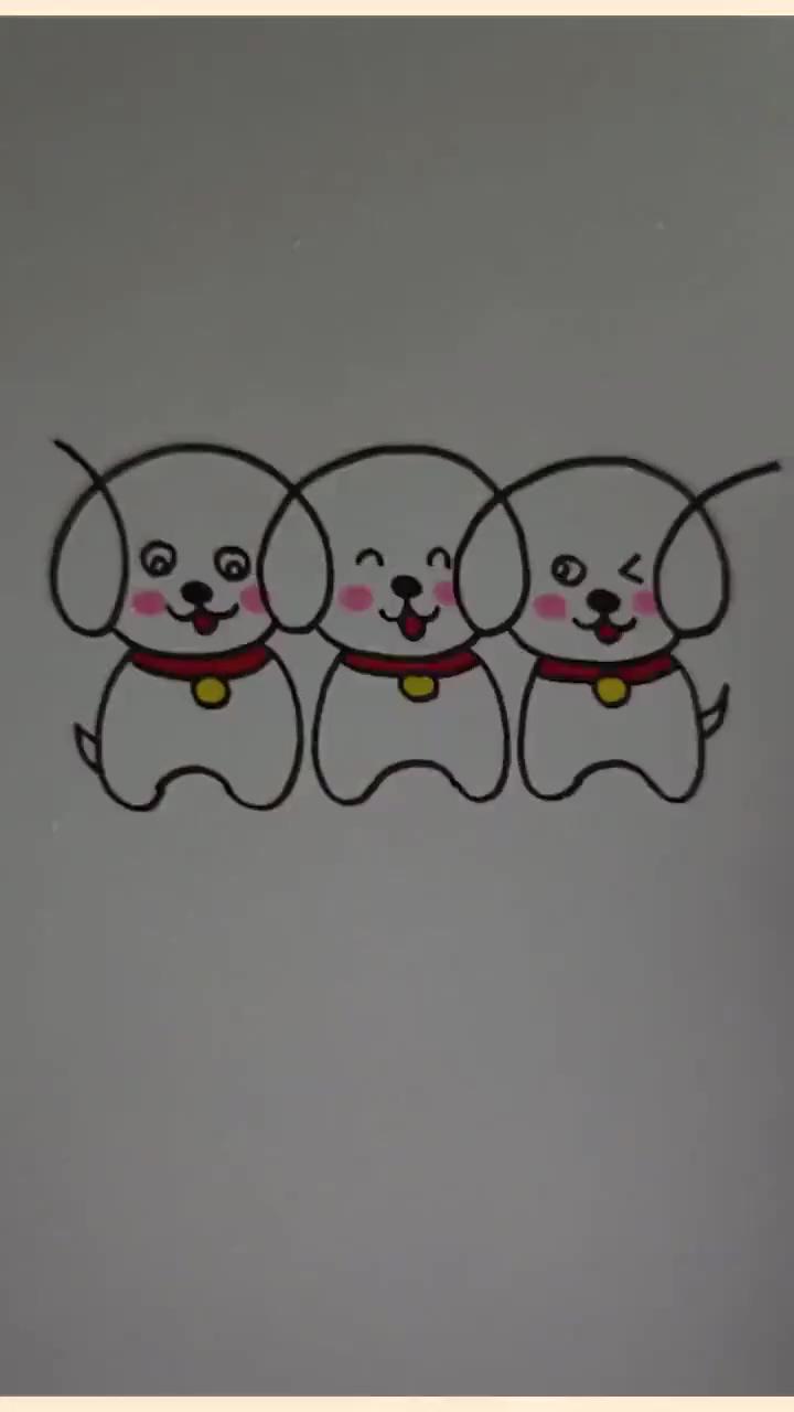 How to draw a dog . art projects for kids | how to draw a duck step by step