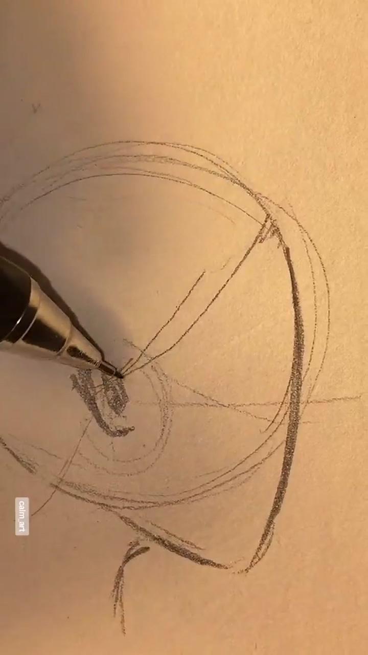 Messy bun tutorial, art tutorial | drawing sketch tutorial