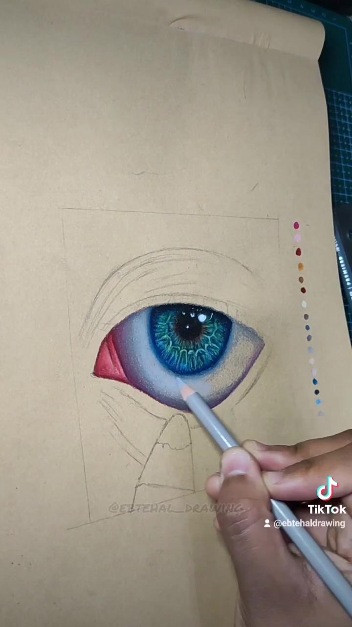 Prisma colours drawing / part 1 | realistic sketch