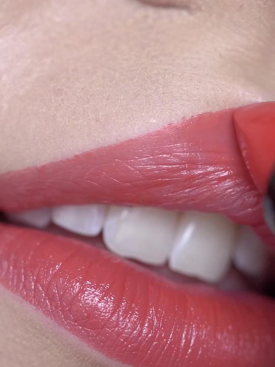 Softshine lipstick; black women makeup tutorial