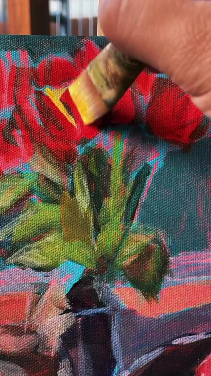 Start a still life painting with me | painting style