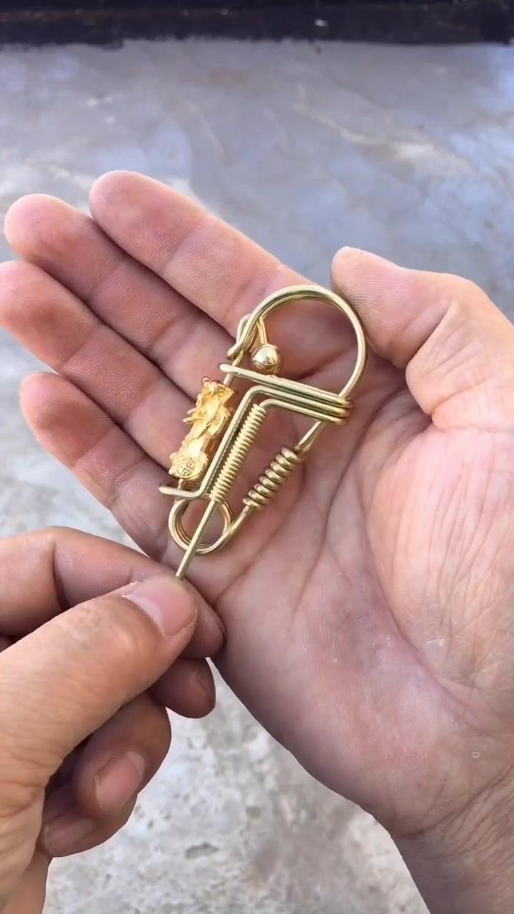 Strength and style combined - handcrafting durable stainless steel keychains | credit: 023productions / earthy smart home kitchen / sustainable future
