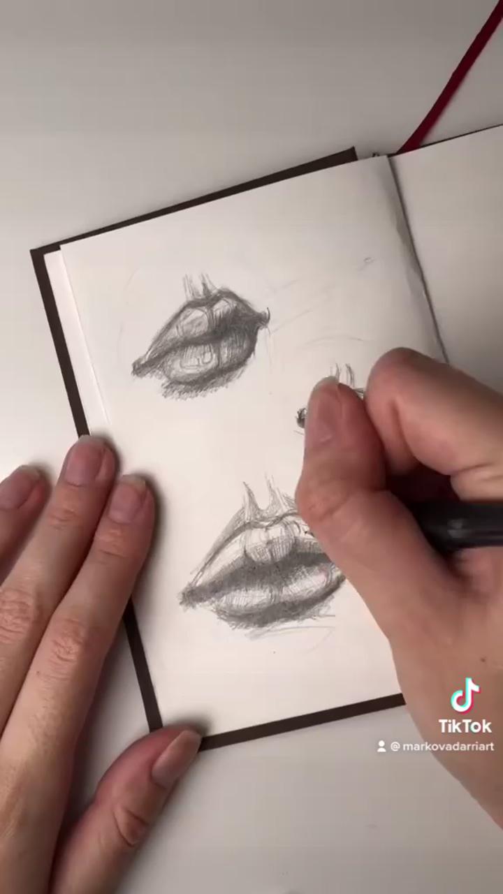Tutorial lips part 3 | practice drawing faces