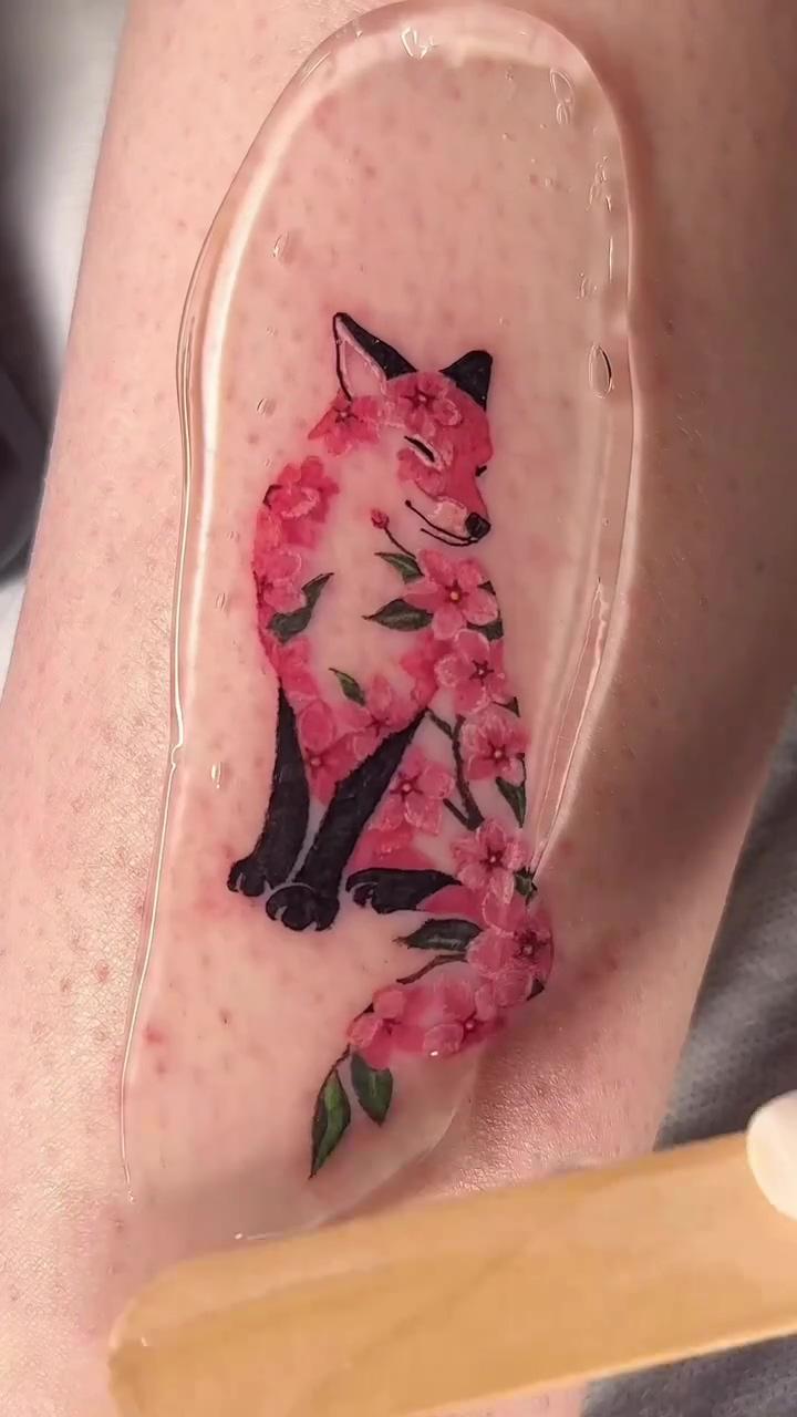 Fox tattoo; hisoka