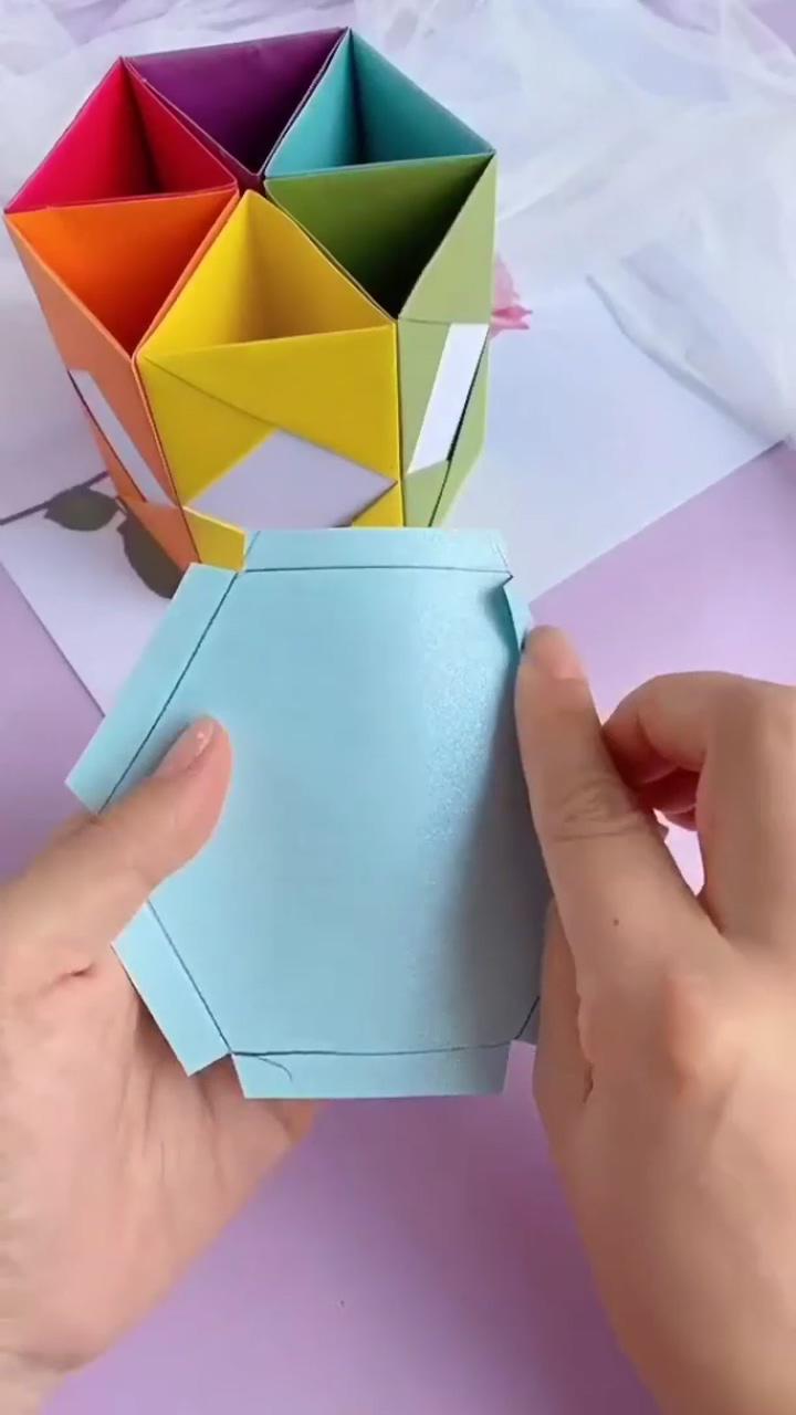 Diy box crafts; paper craft diy projects
