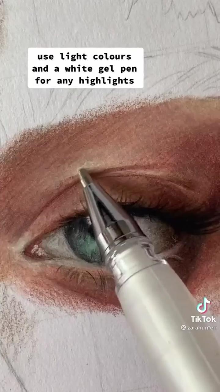 Eye tutorial; face drawing