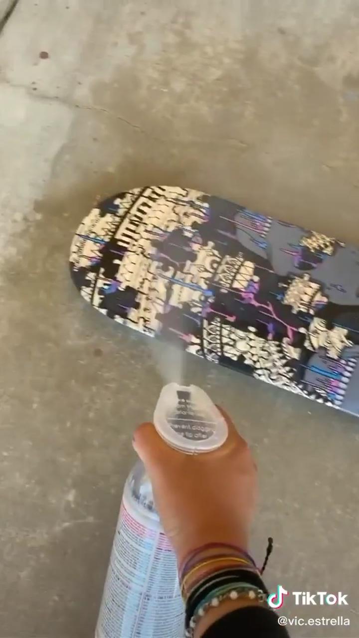 From start to finish  voards; classic skateboard