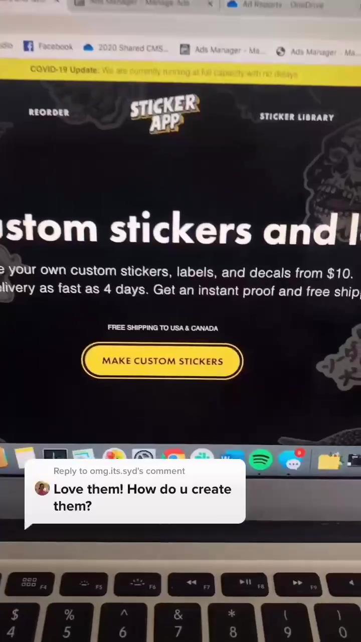 How to create your own stickers; ipad
