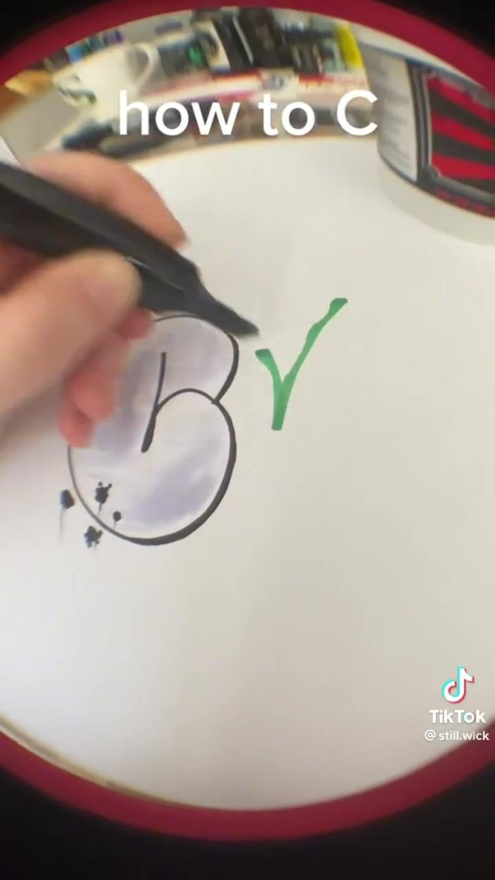 How to do a c in a graffiti tag art style; how to draw graffiti step by step alt art font