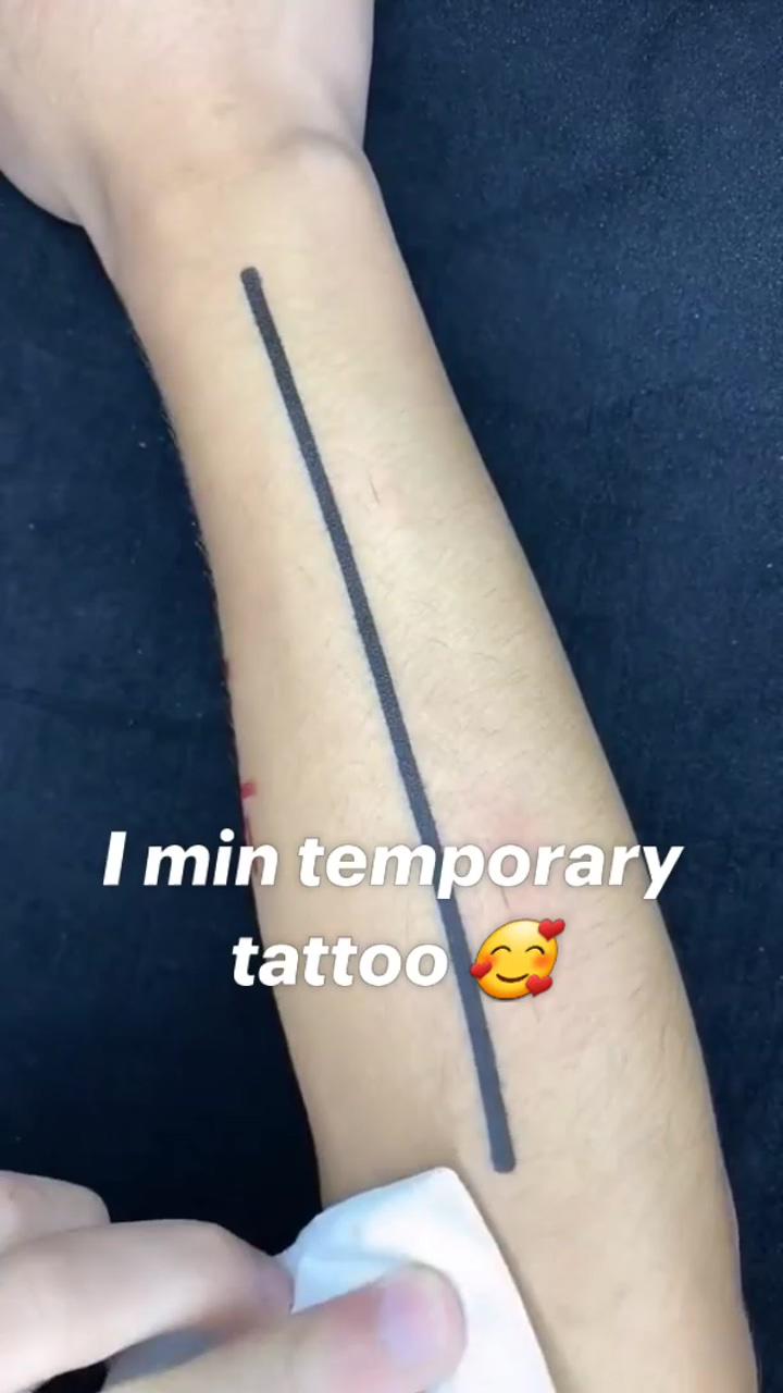I min temporary tattoo ; tattoo henna
