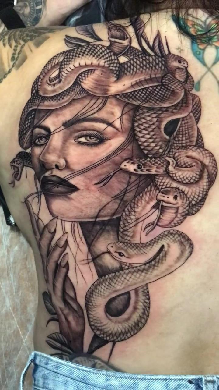 Medusa...; tattoo by harvvy369