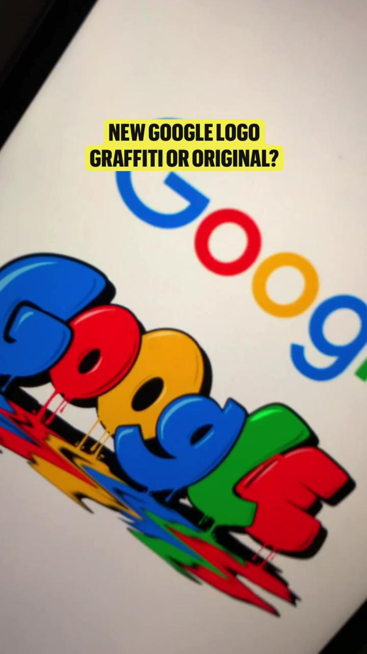 New google logo graffiti or original made with my brushes, link in bio; link in bio to buy my brushes or www. sim0nde. com