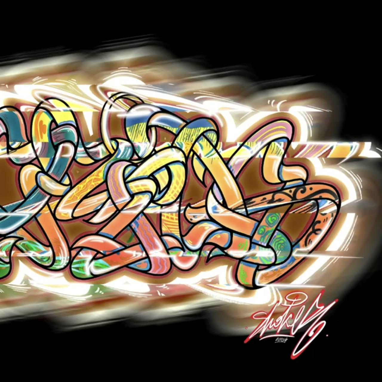 Shoker_art1, florida graffiti wild style; wild style