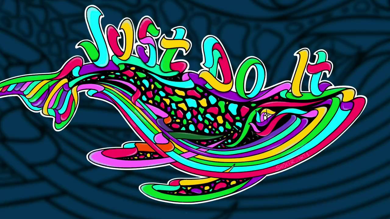 Whale shoker style design abstract; whale artwork